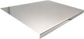 Clipon Stainless Steel Chopping and Cutting Board with Folded Hinge Support, 41 cm x 29 cm